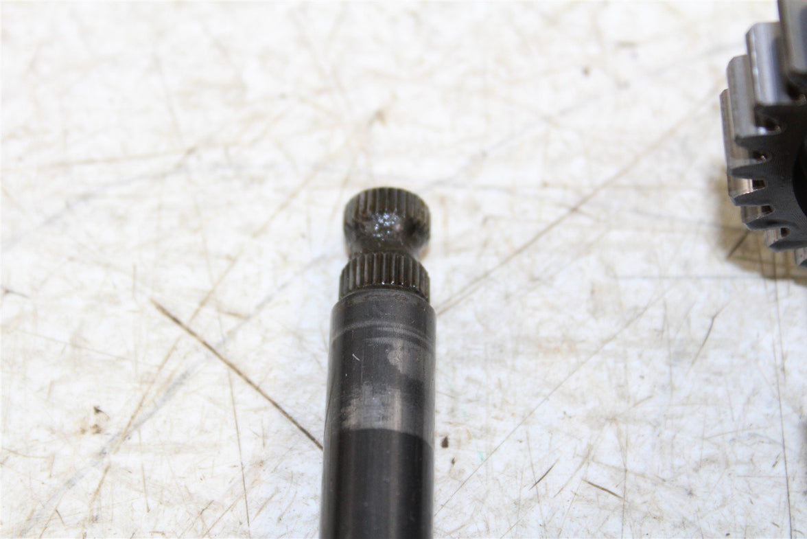 2000 Kawasaki KX 80 Transmission Gears Shaft Shift Drum 27038