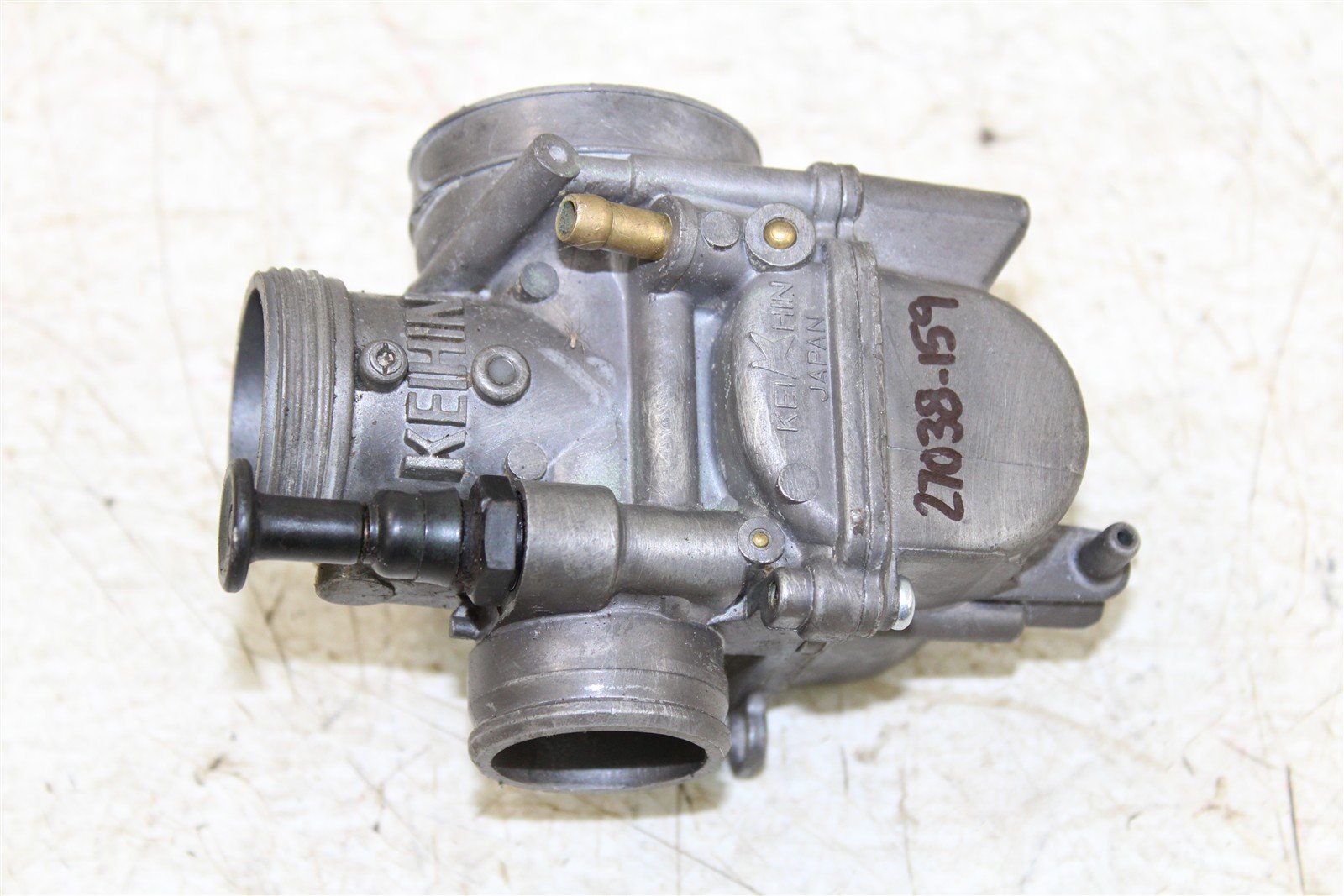 2000 Kawasaki KX 80 Keihin Carburetor Carb Fuel Intake Bowl Jets Parts 27038