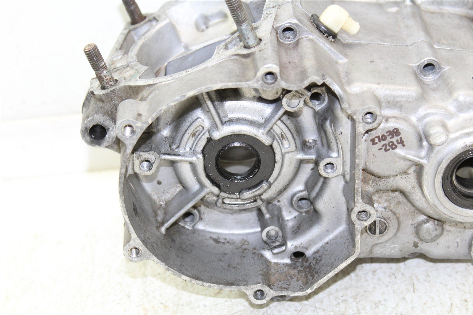 2000 Kawasaki KX 80 Engine Cases Crankcase Motor Left Right 27038