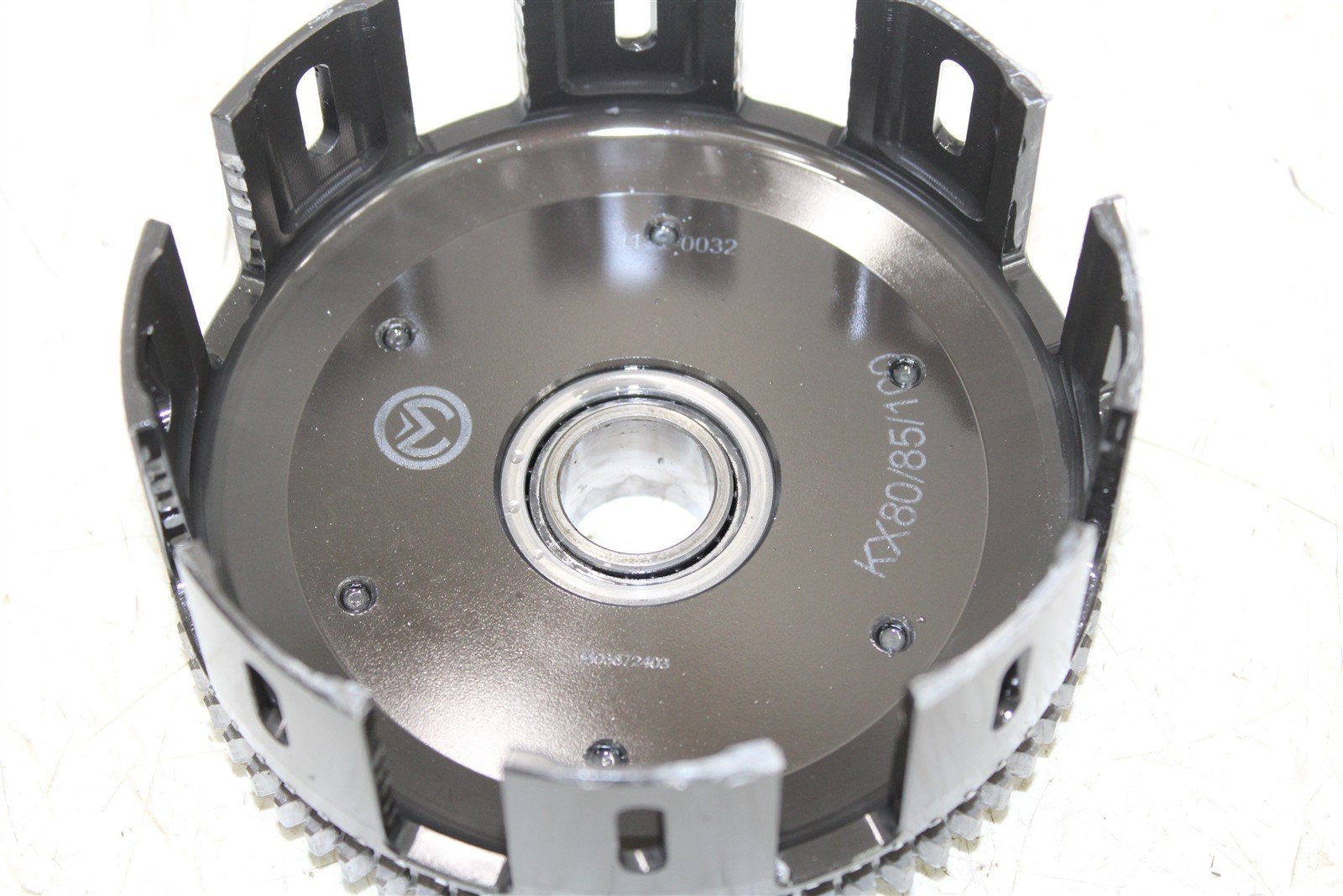 2000 Kawasaki KX 80 Clutch Basket Inner Hub Pressure Plate 27038