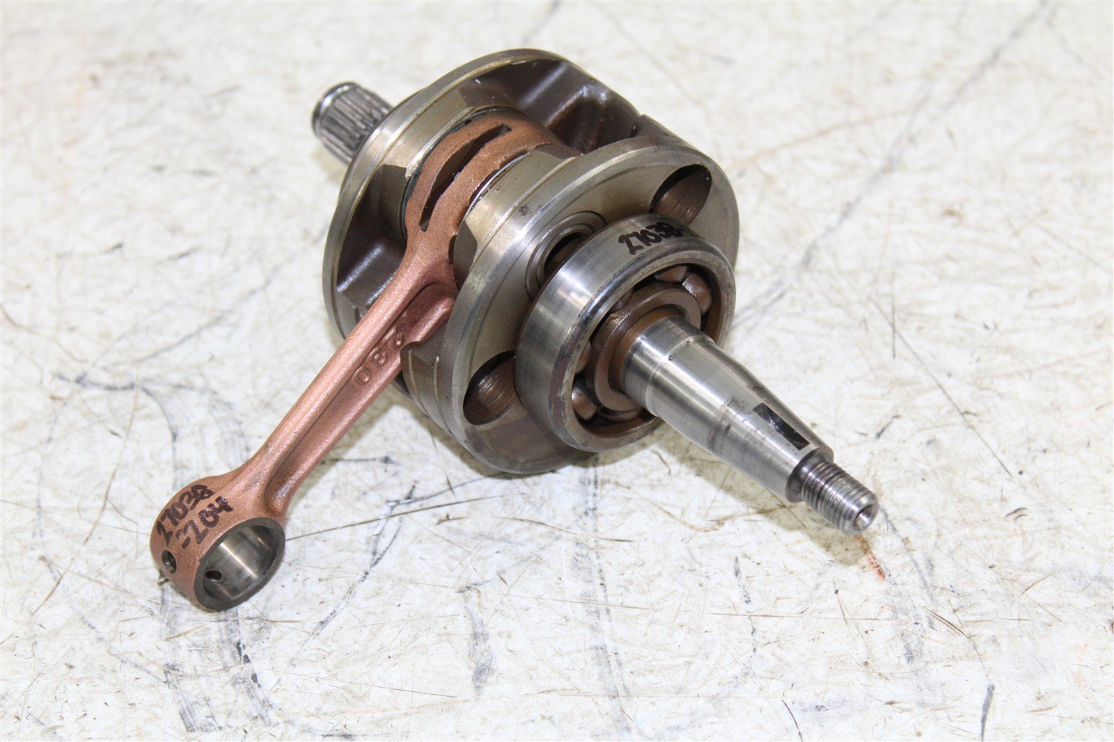 2000 Kawasaki KX 80 Crankshaft Crank Shaft Connecting Rod 27038
