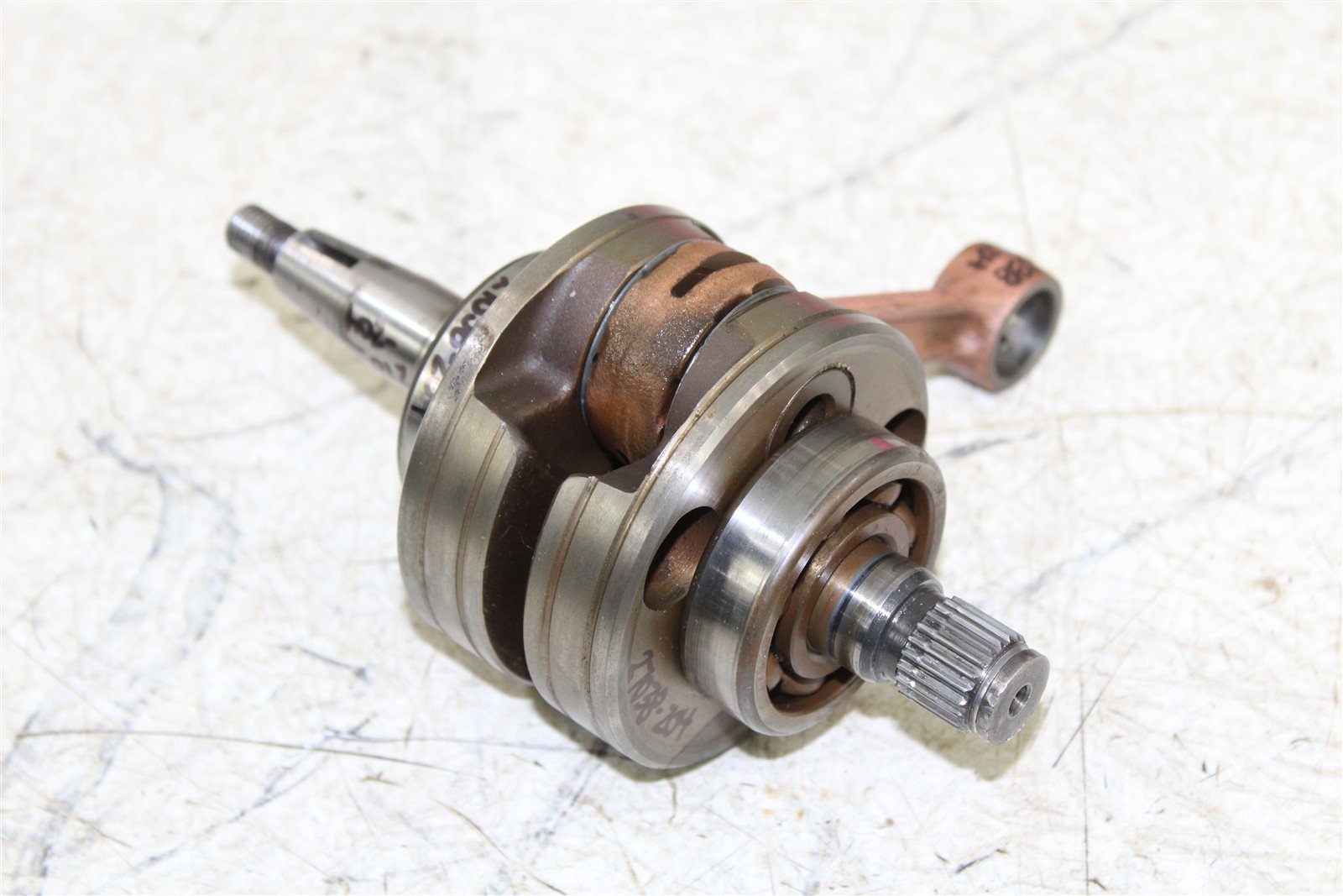 2000 Kawasaki KX 80 Crankshaft Crank Shaft Connecting Rod 27038