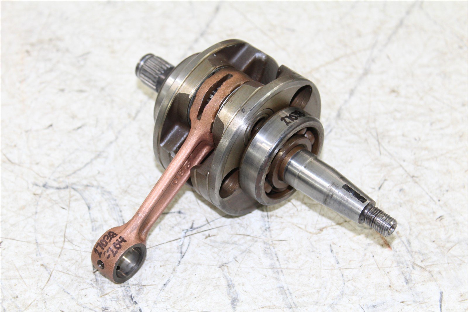 2000 Kawasaki KX 80 Crankshaft Crank Shaft Connecting Rod 27038