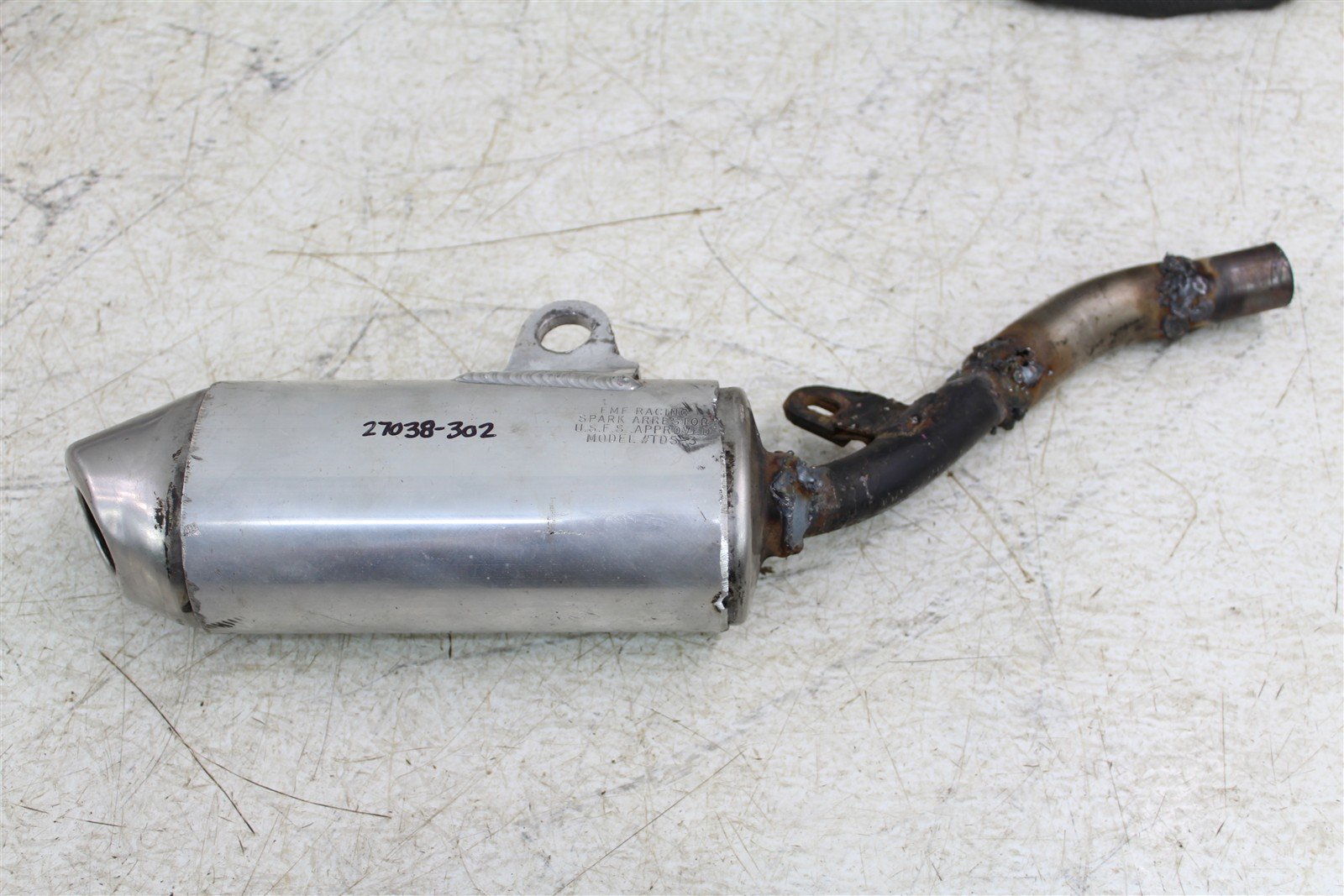 2000 Kawasaki KX 80 FMF Exhaust Silencer Muffler Custom 27038