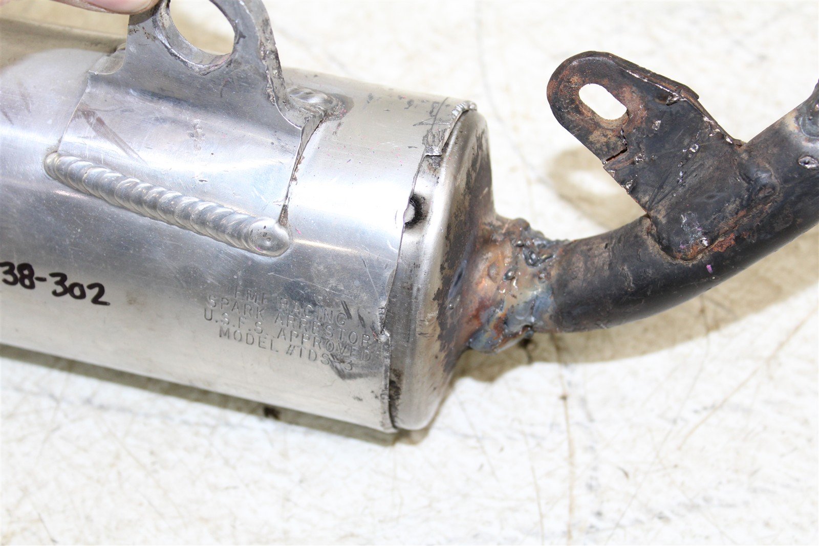 2000 Kawasaki KX 80 FMF Exhaust Silencer Muffler Custom 27038