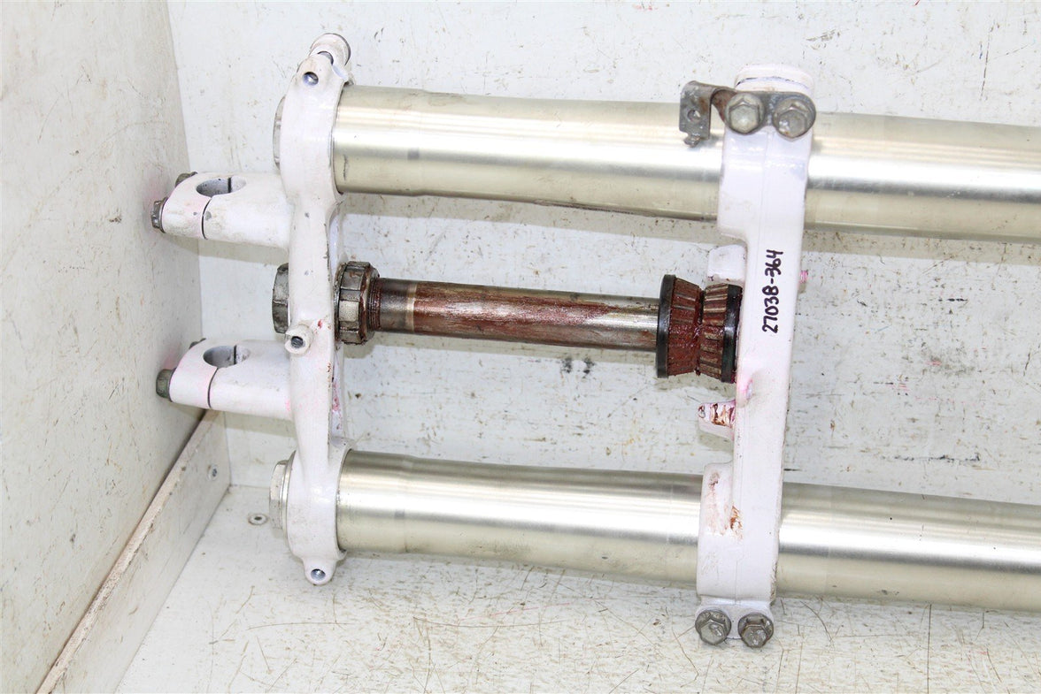 2000 Kawasaki KX 80 Fork Tubes Front Suspension Triple Clamps 27038