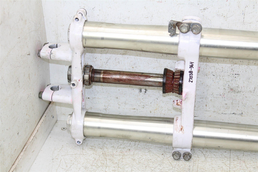 2000 Kawasaki KX 80 Fork Tubes Front Suspension Triple Clamps 27038