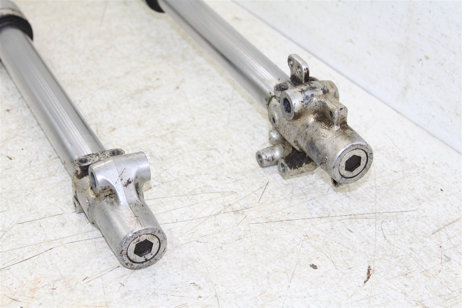 2000 Kawasaki KX 80 Fork Tubes Front Suspension Triple Clamps 27038