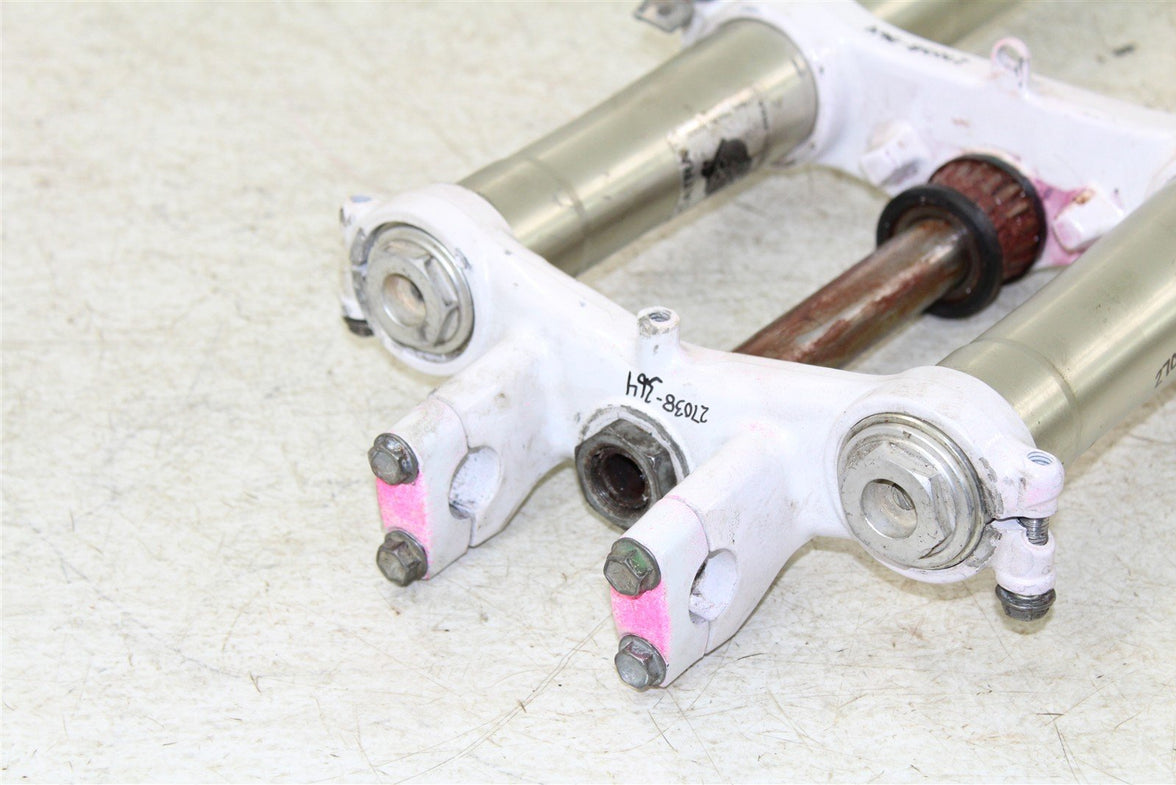 2000 Kawasaki KX 80 Fork Tubes Front Suspension Triple Clamps 27038