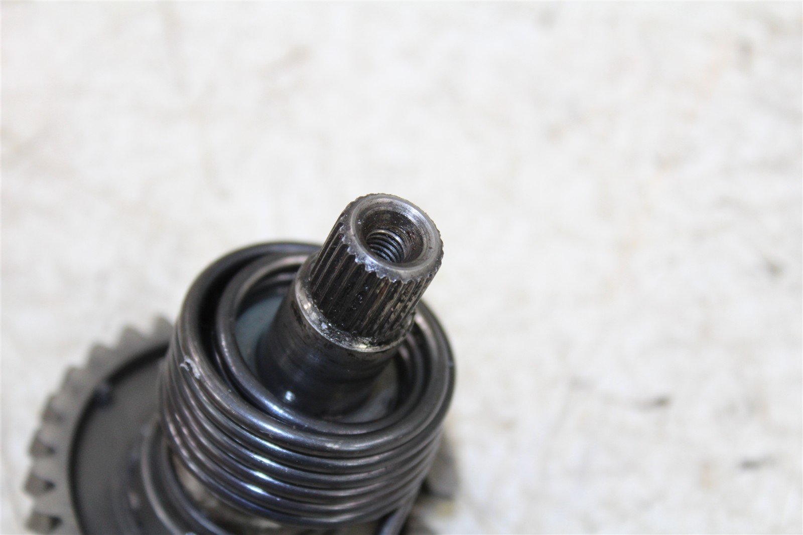 2000 Kawasaki KX 80 Kick Start Shaft Spring Kicker Gear 27038