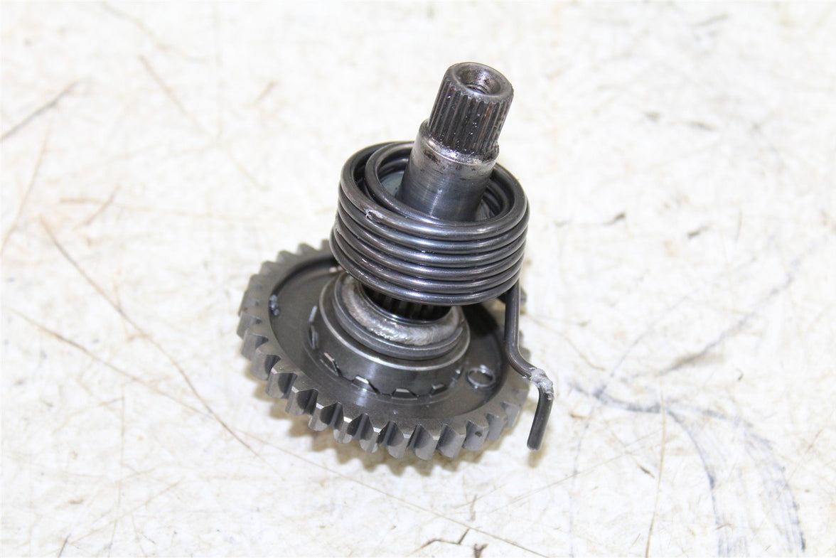 2000 Kawasaki KX 80 Kick Start Shaft Spring Kicker Gear 27038