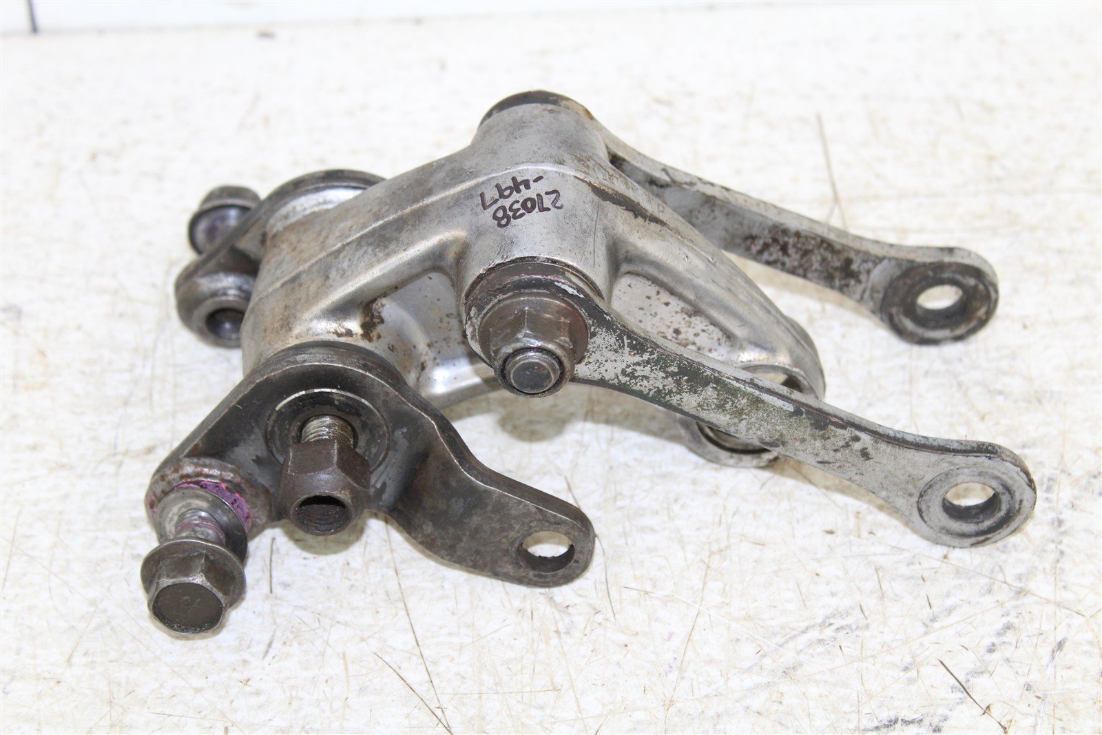 2000 Kawasaki KX 80 Linkage Suspension Link Rear Relay Arm 27038