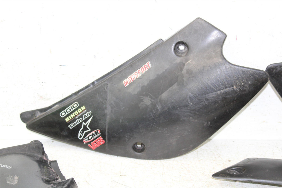 2000 Kawasaki KX 80 Fender Set Rear Front Number Plates 27038