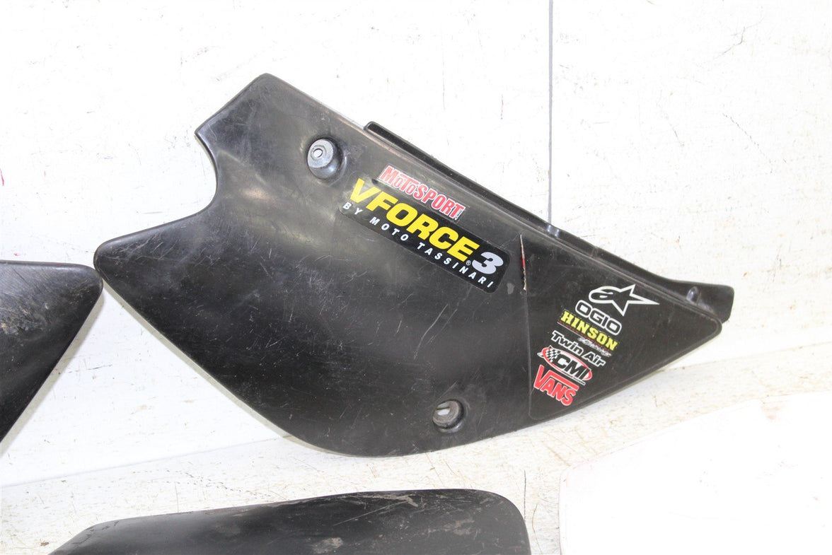 2000 Kawasaki KX 80 Fender Set Rear Front Number Plates 27038