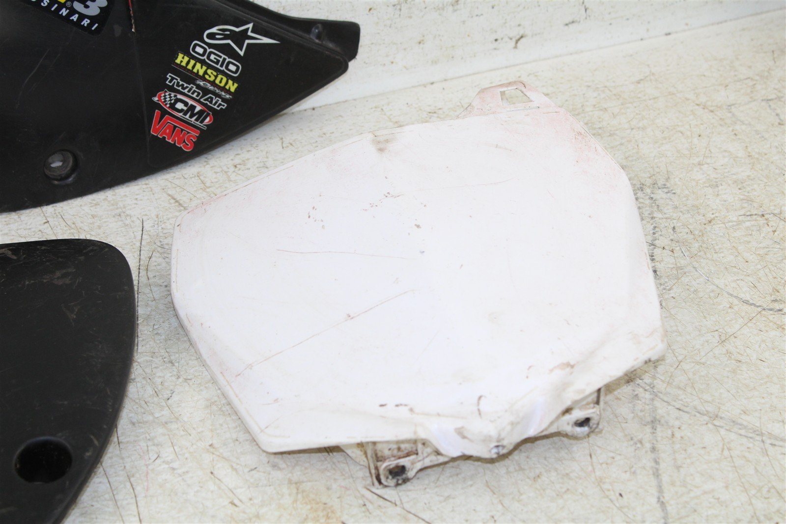 2000 Kawasaki KX 80 Fender Set Rear Front Number Plates 27038