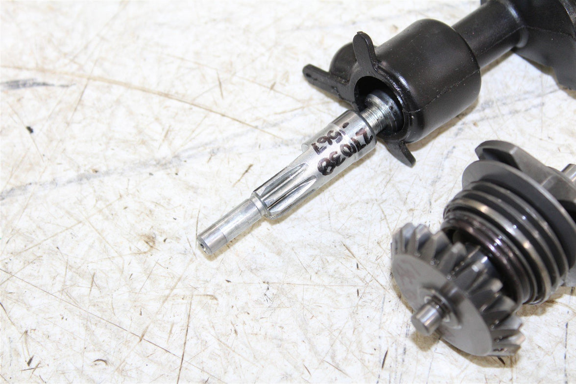 2000 Kawasaki KX 80 Power Valve Governor Shaft Arm w/ Gear 27038