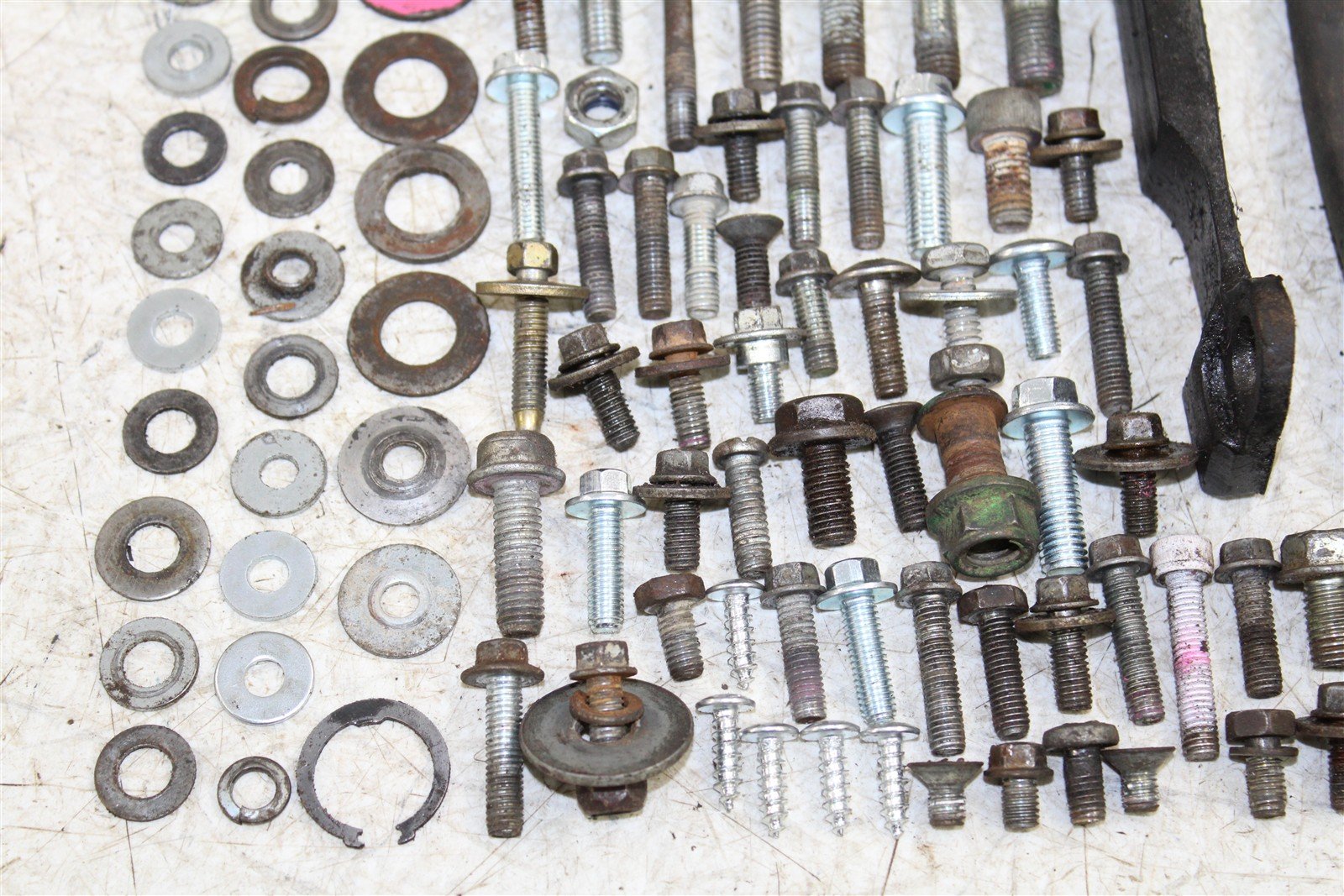2000 Kawasaki KX 80 Chassis Bolt Kit Hardware Sprocket Spring Clamp Link 27038