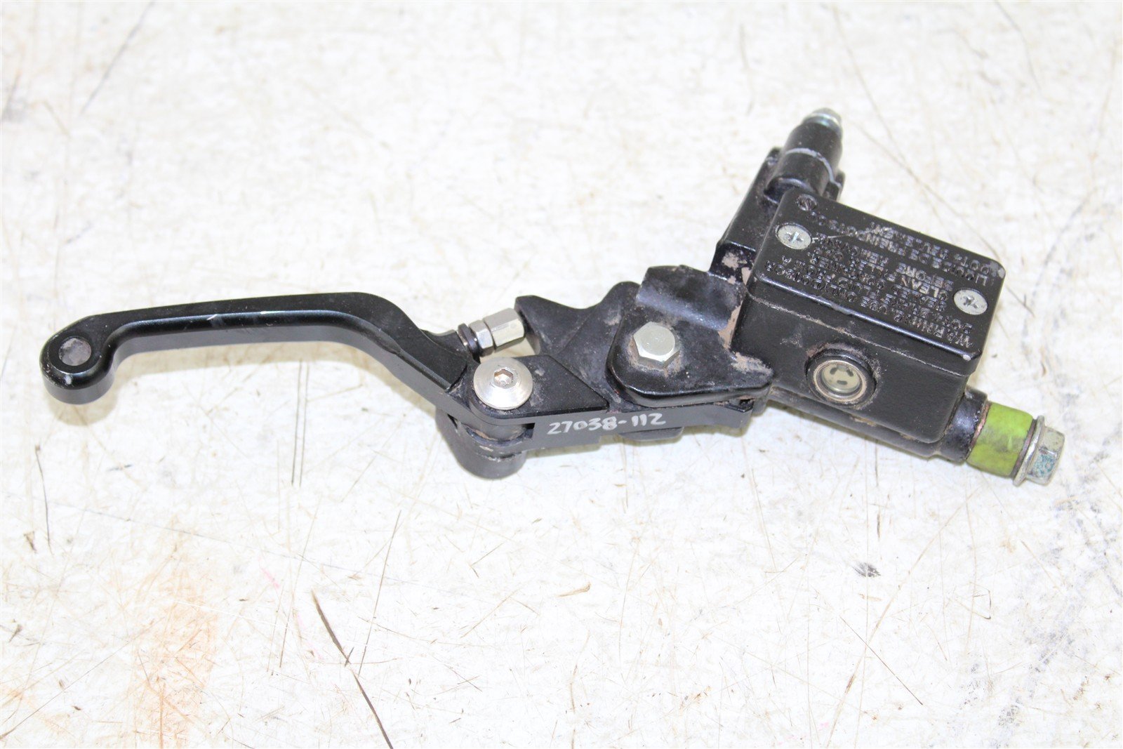 2000 Kawasaki KX 80 Front Brake Master Cylinder Reservoir 27038