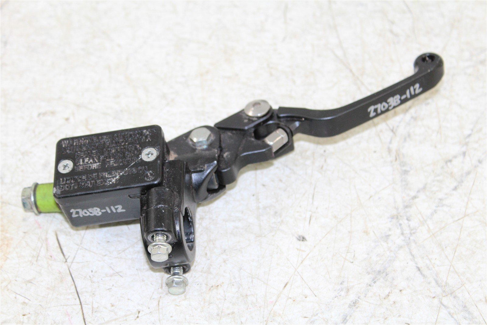 2000 Kawasaki KX 80 Front Brake Master Cylinder Reservoir 27038