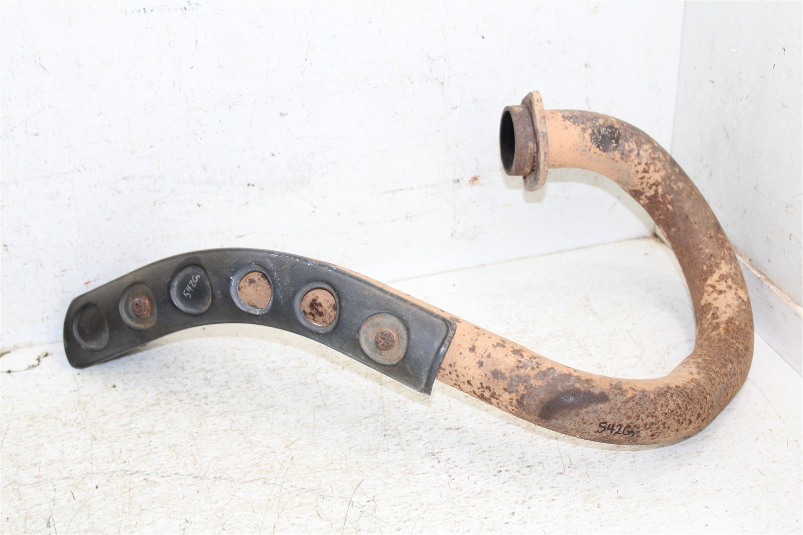 2013 Yamaha Raptor 350 Exhaust Head Pipe Header 542G