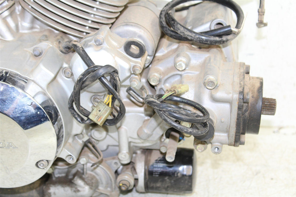 2008 Honda Shadow 750 Spirit Running Engine Motor Cases Cylinder Head 15024