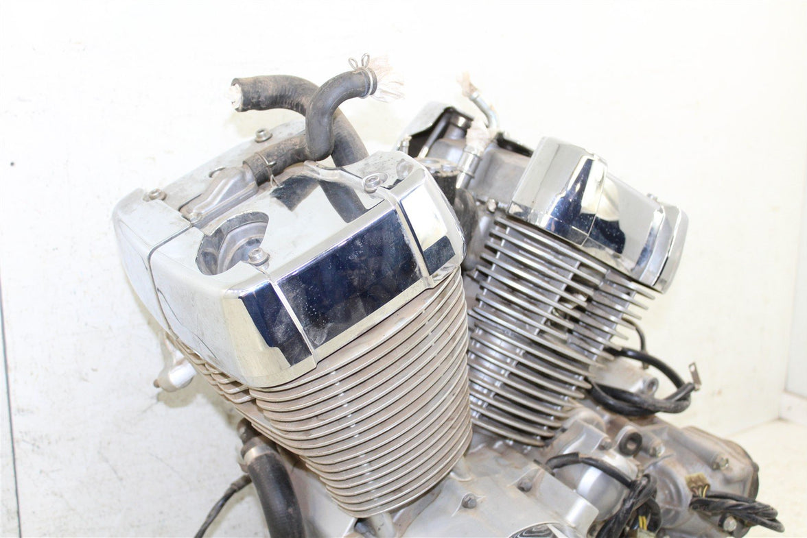 2008 Honda Shadow 750 Spirit Running Engine Motor Cases Cylinder Head 15024