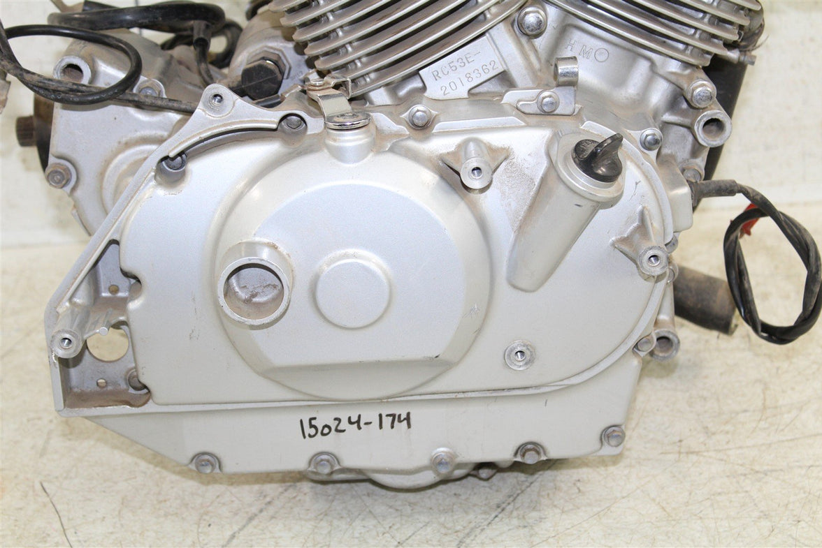 2008 Honda Shadow 750 Spirit Running Engine Motor Cases Cylinder Head 15024