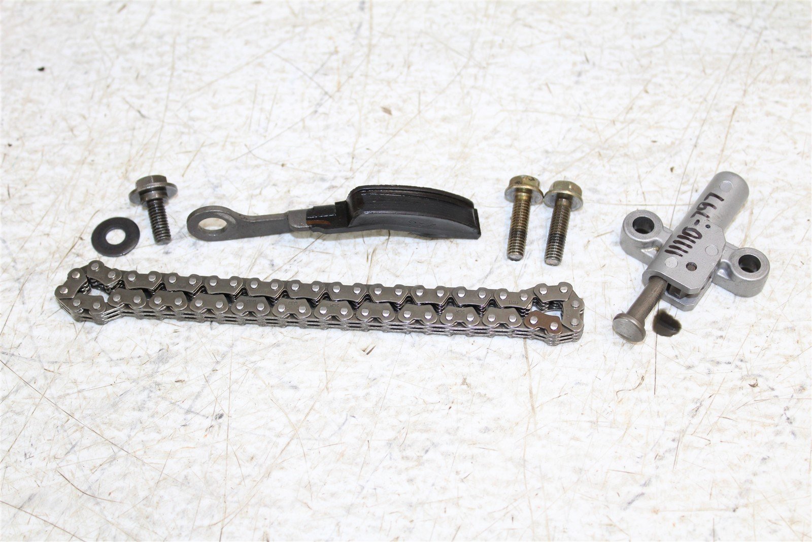 2004 Honda Rancher 350 ES Timing Chain Guide w/ Camshaft Tensioner 11110
