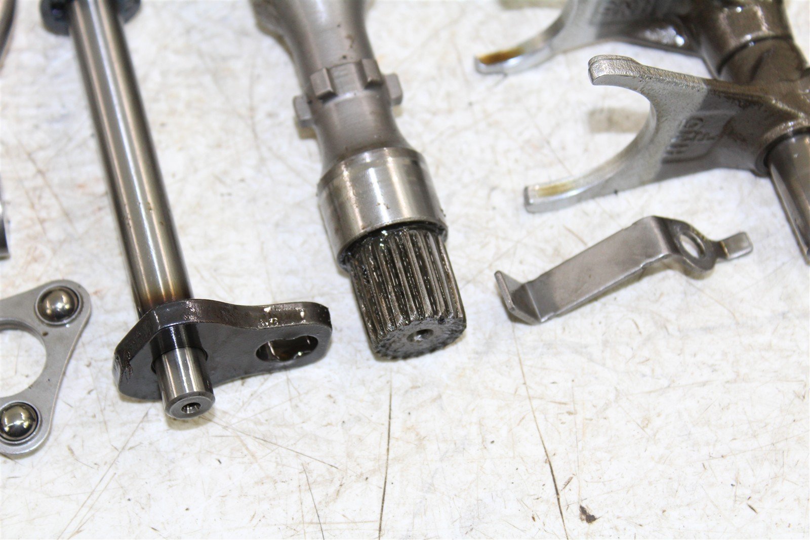 2004 Honda Rancher 350 ES Transmission Gears Shift Shaft Forks Drum 11110