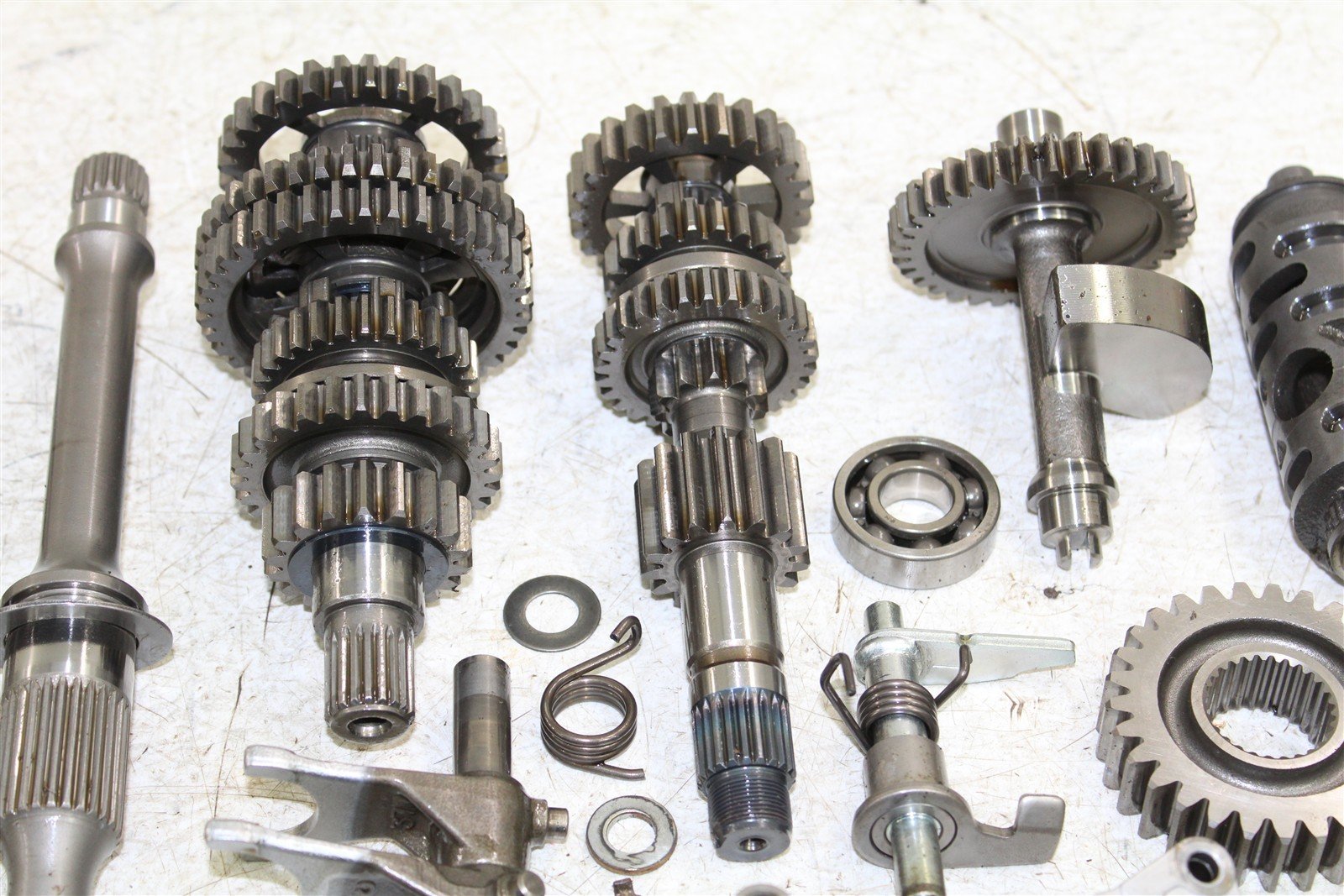 2004 Honda Rancher 350 ES Transmission Gears Shift Shaft Forks Drum 11110