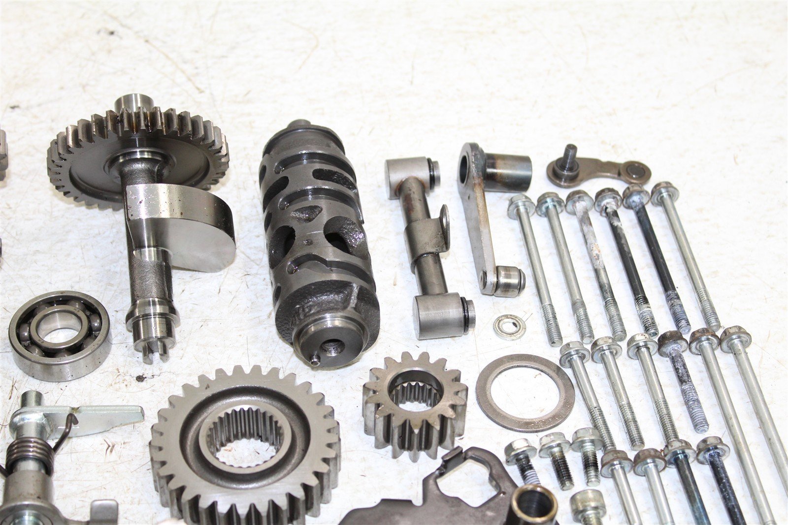 2004 Honda Rancher 350 ES Transmission Gears Shift Shaft Forks Drum 11110