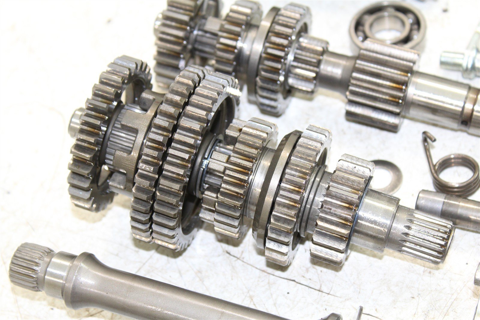 2004 Honda Rancher 350 ES Transmission Gears Shift Shaft Forks Drum 11110