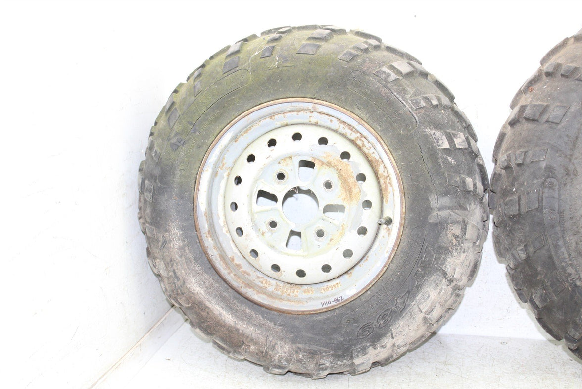 2004 Honda Rancher 350 ES Front Wheel Set Rims 11110