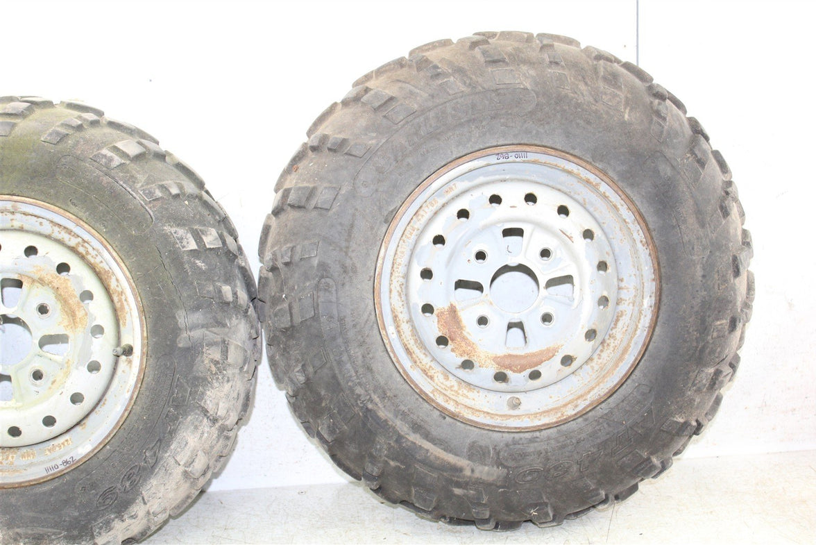 2004 Honda Rancher 350 ES Front Wheel Set Rims 11110