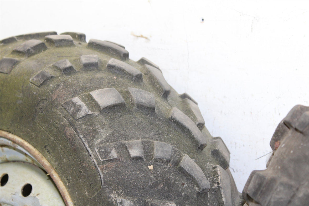2004 Honda Rancher 350 ES Front Wheel Set Rims 11110