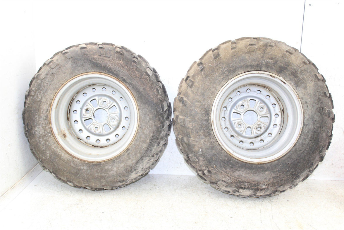 2004 Honda Rancher 350 ES Front Wheel Set Rims 11110
