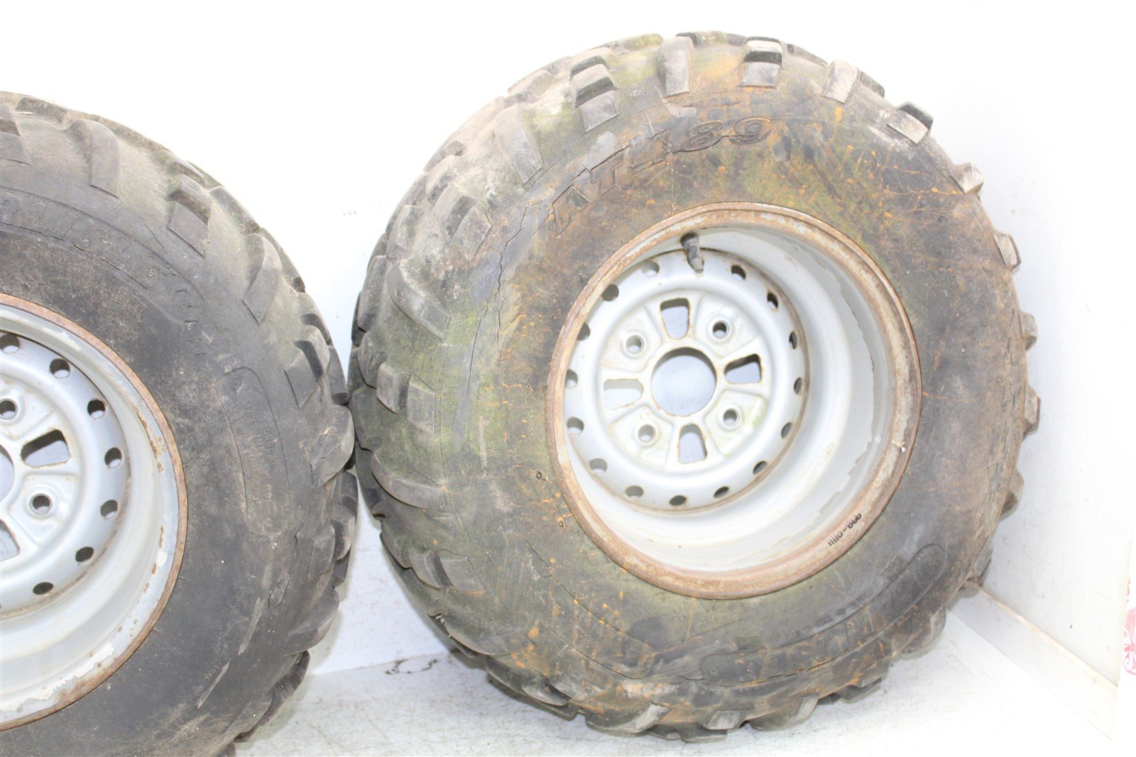 2004 Honda Rancher 350 ES Rear Wheel Set Rims 11110