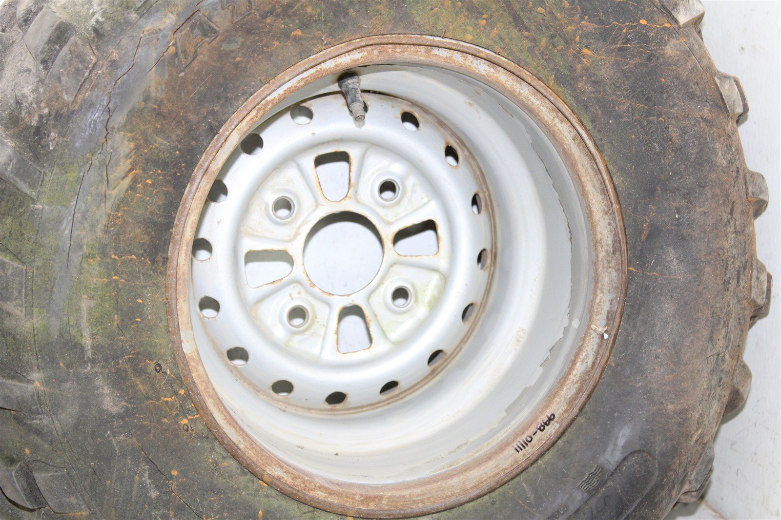 2004 Honda Rancher 350 ES Rear Wheel Set Rims 11110