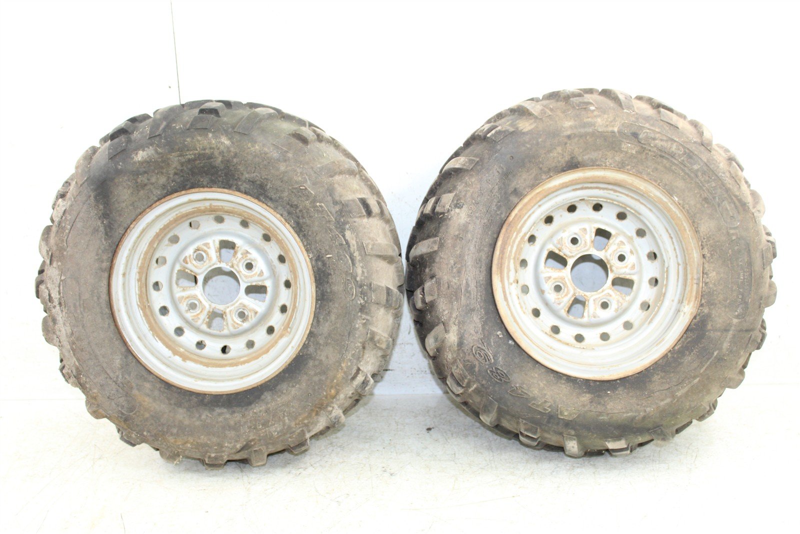 2004 Honda Rancher 350 ES Rear Wheel Set Rims 11110