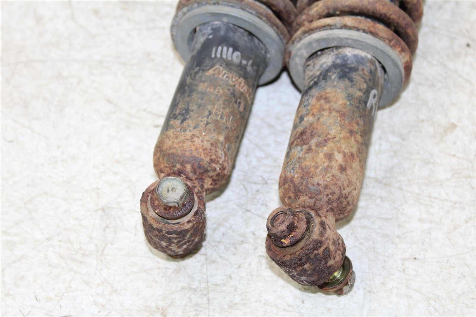 2004 Honda Rancher 350 ES Front Shocks Spring Absorber Left Right 11110