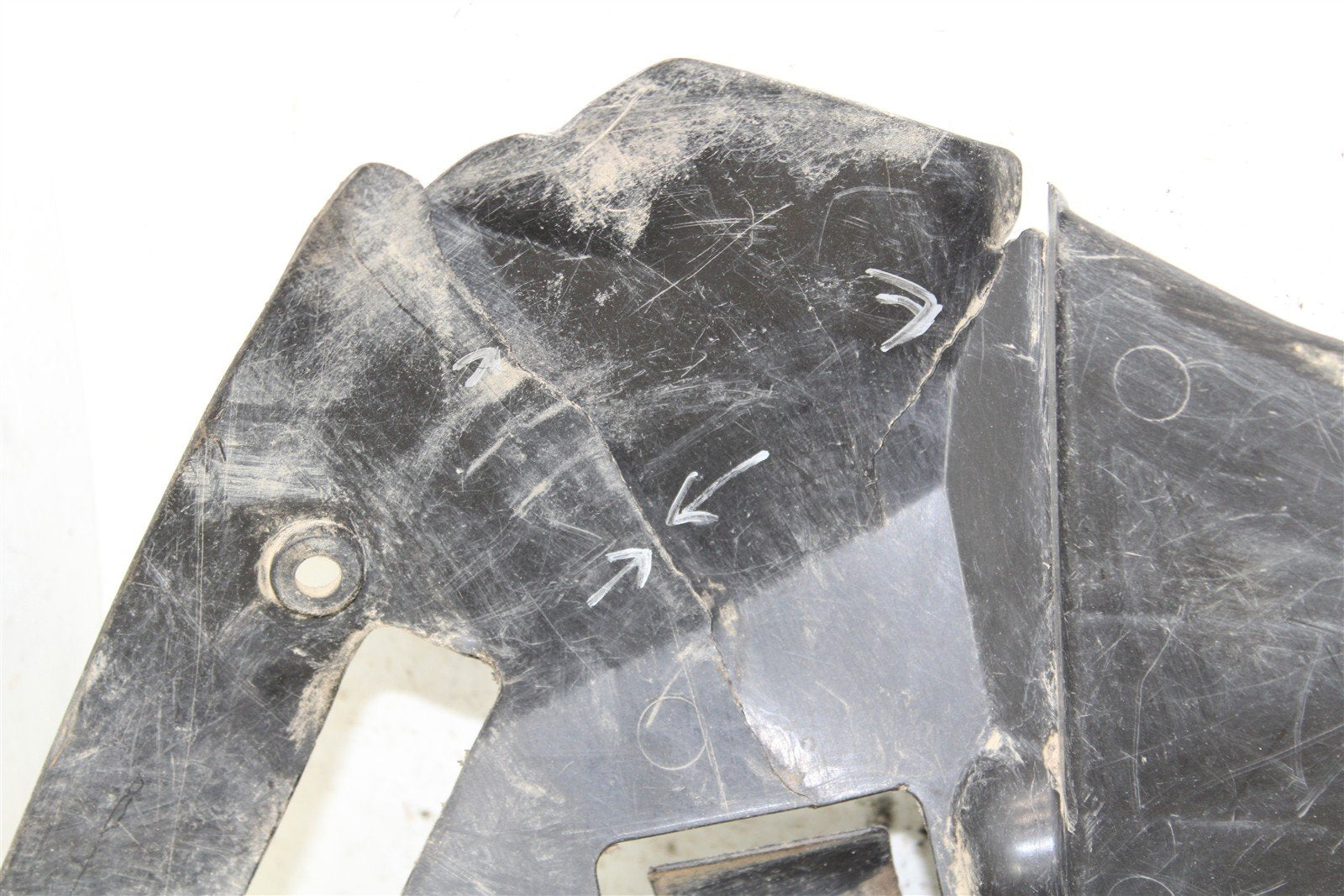 2004 Honda Rancher 350 ES Front Plastic Inner Fenders Guards 11110