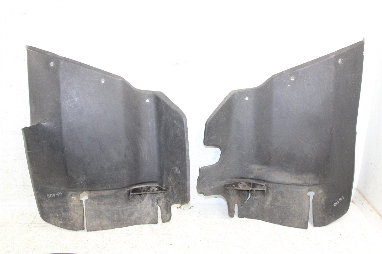 2004 Honda Rancher 350 ES Front Mud Flaps Deflector Shields 11110