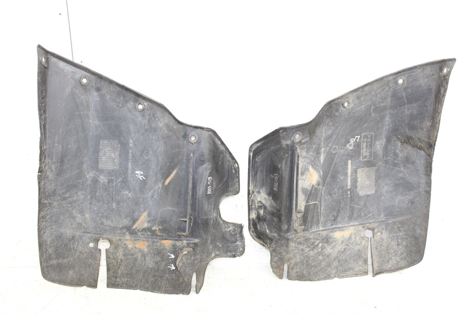 2004 Honda Rancher 350 ES Front Mud Flaps Deflector Shields 11110