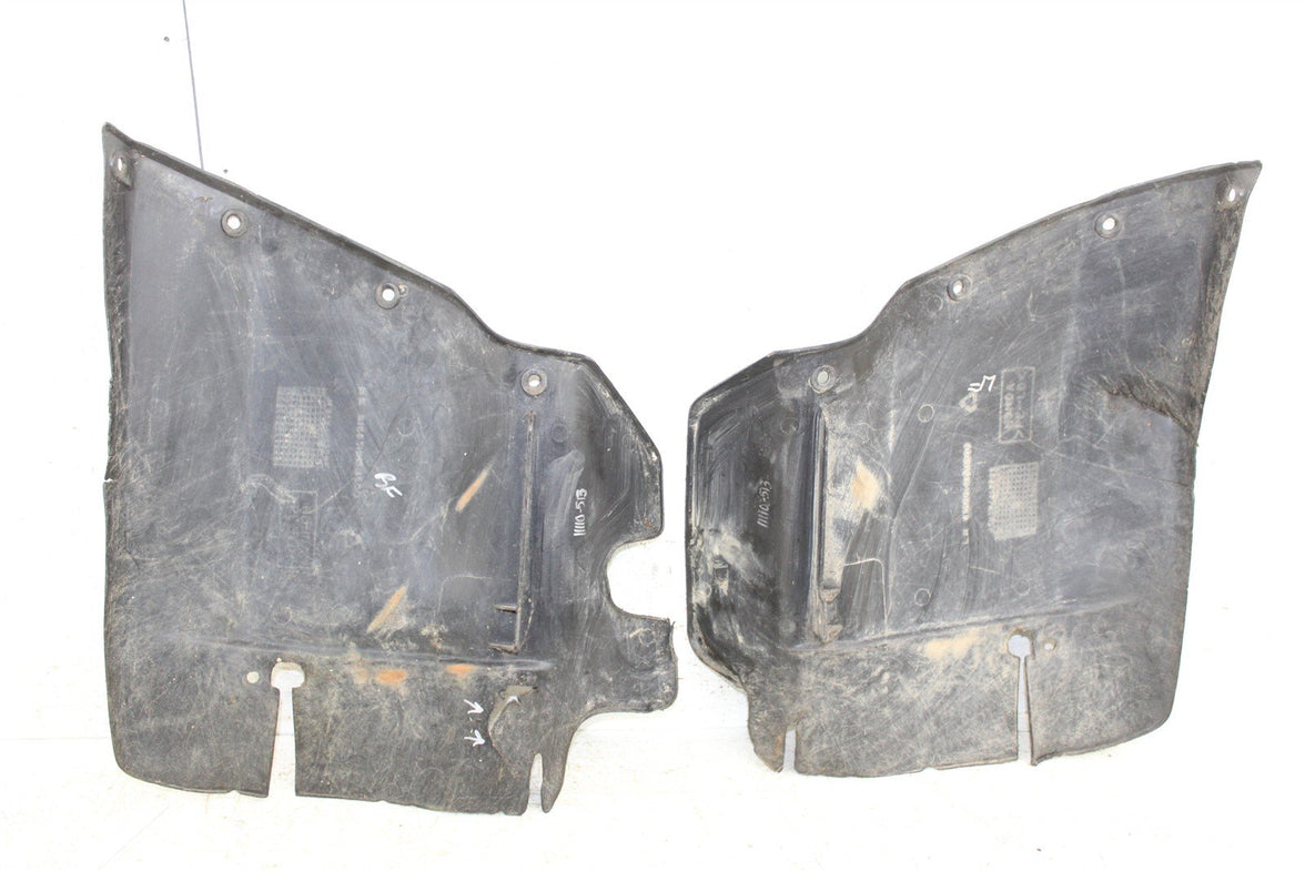 2004 Honda Rancher 350 ES Front Mud Flaps Deflector Shields 11110