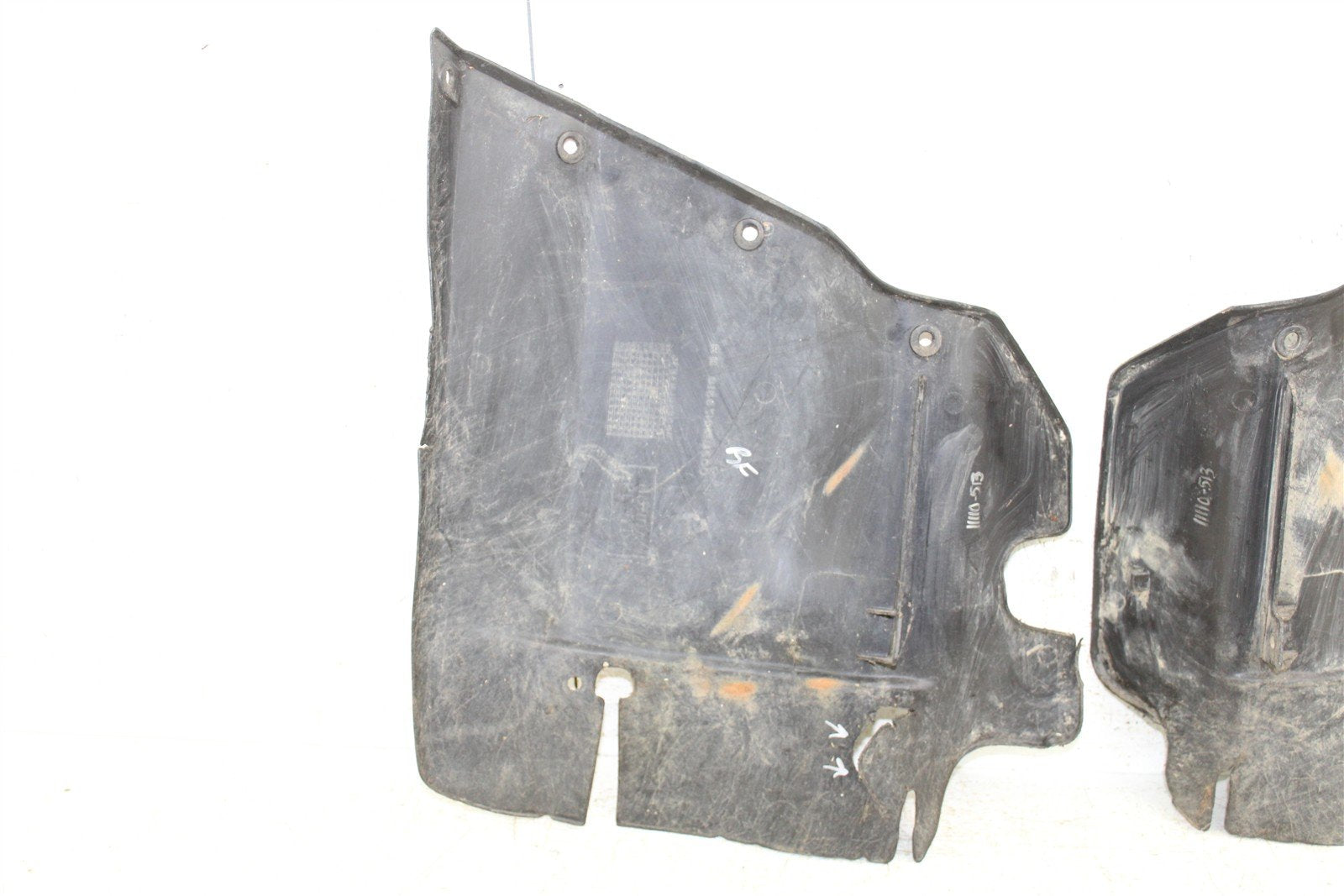 2004 Honda Rancher 350 ES Front Mud Flaps Deflector Shields 11110