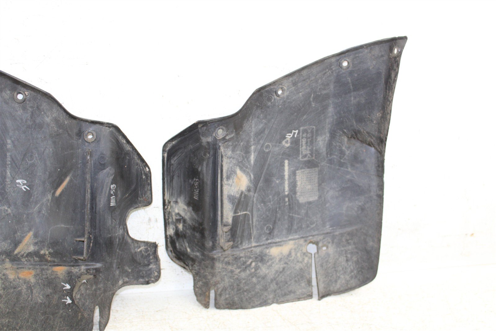 2004 Honda Rancher 350 ES Front Mud Flaps Deflector Shields 11110