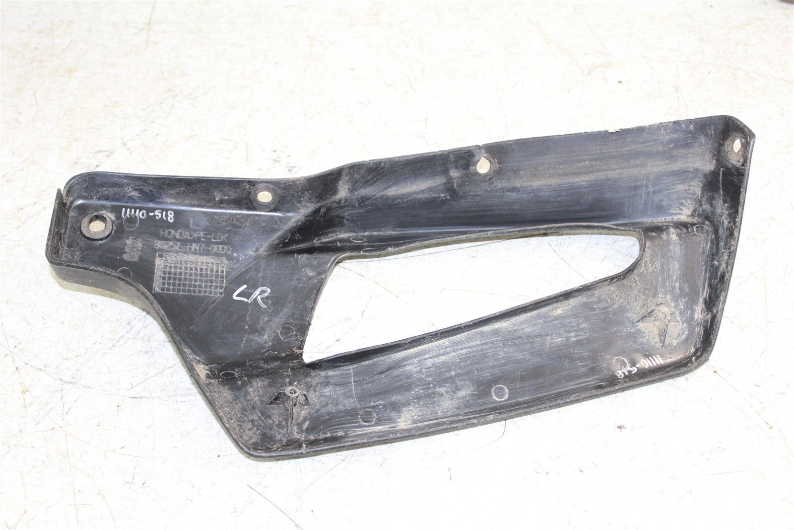 2004 Honda Rancher 350 ES Rear Mud Flaps Kick Plate Shields 11110