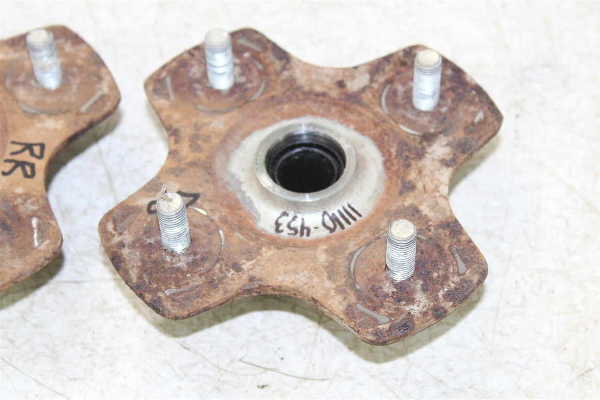 2004 Honda Rancher 350 ES Rear Hubs Wheel Mounts 11110