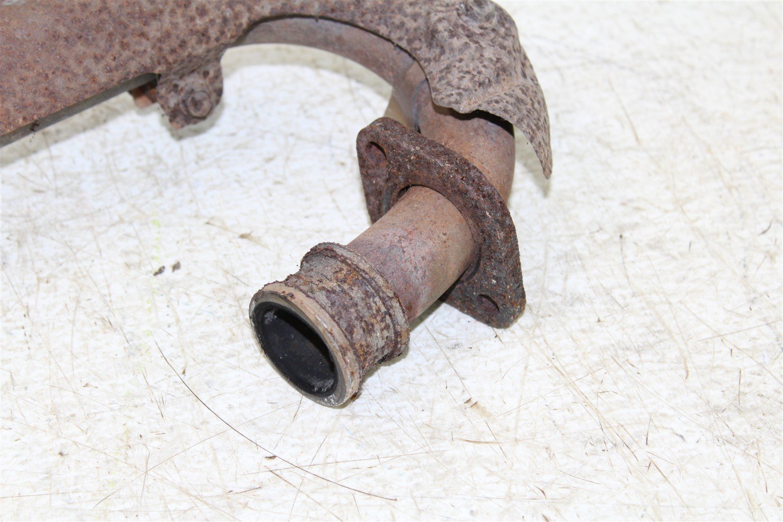 2004 Honda Rancher 350 ES Exhaust Head Pipe Silencer Muffler 11110