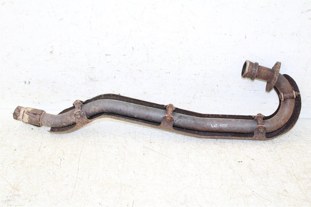 2004 Honda Rancher 350 ES Exhaust Head Pipe Silencer Muffler 11110